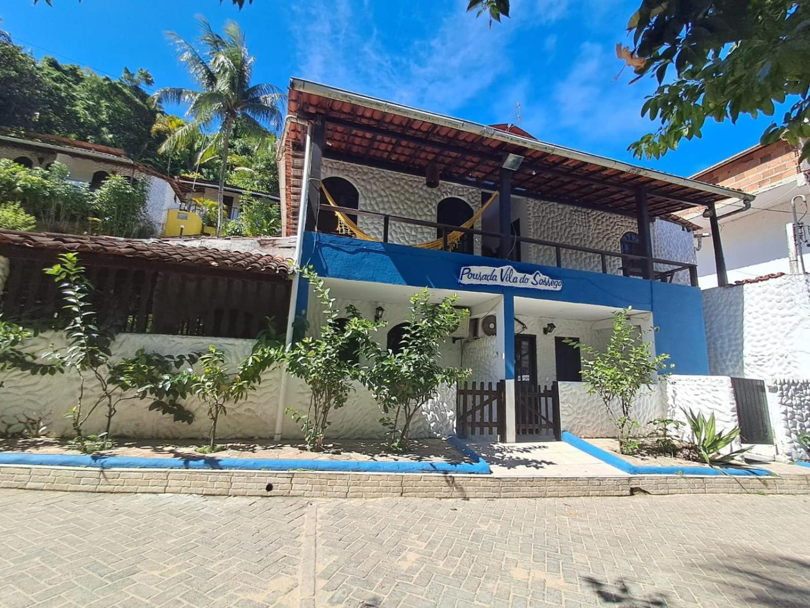 Pousada Vila Do Sossego Morro de Sao Paulo Exterior photo